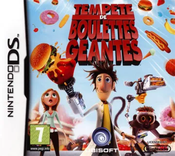 Cloudy with a Chance of Meatballs (Europe) (En,Fr,De,Es,It) box cover front